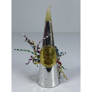 VTG Tops Malibu Good Fortune & Safety Candle Fortune Under Wrap Hidden‎ Charm